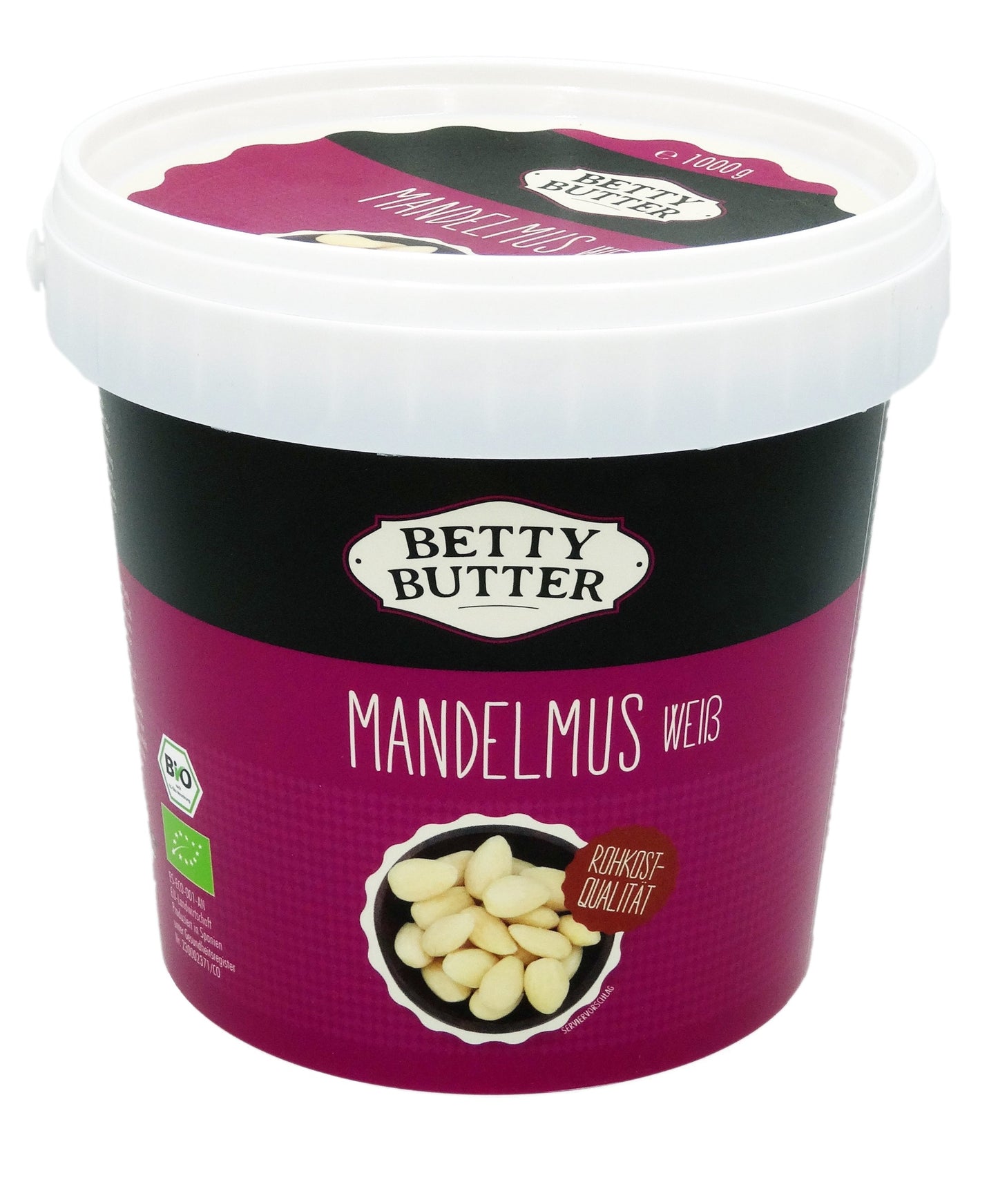 Bio Mandelmus weiß, Rohkost-Qualität, 1 kg