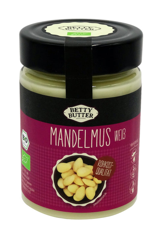 Bio Mandelmus weiß, Rohkost-Qualität, 330 g *ab 01.05.2024 lieferbar*